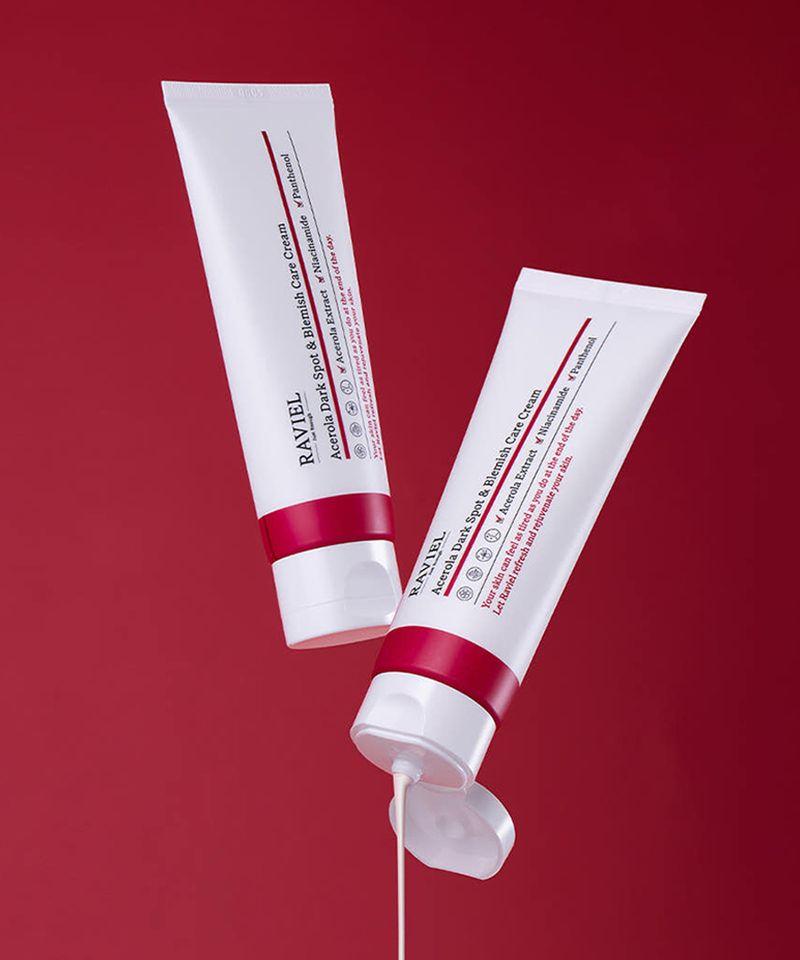 [2EA] Acerola Vitamin C Whitening & Radiance Hypoallergenic Blemish & Dark Spot Cream 80ml