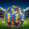 Bamse Print Size 5 Soccer Ball, PU Wear Resistant Football for Match Training and Daily Practice, Birthday Gift for Soccer Fans