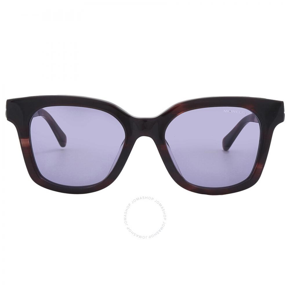 

Moncler Audree Violet Square Ladies Sunglasses ML0266 F 62Y 50