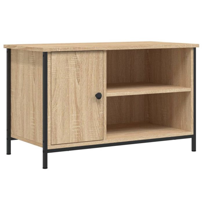 VidaXL Meuble TV Chêne sonoma 80x40x50 cm Bois d'ingénierie 832769