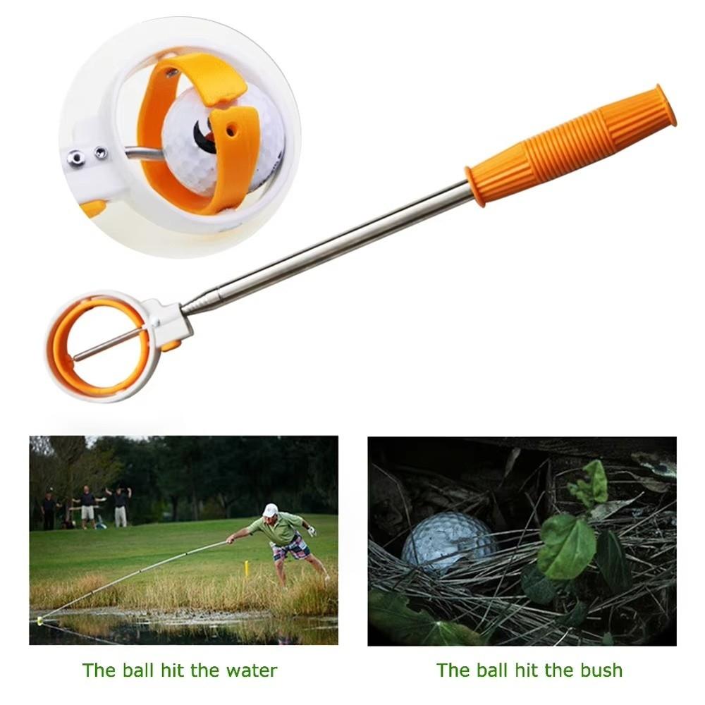 Locking Golf Ball Picker Adjustable Portable Golf Ball Catcher Golf Gifts