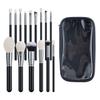 Cangzhou 15-Piece Animal Hair Makeup Brush Set: Eye Shadow & Foundation Brushes