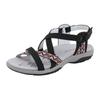Neue Mode Sport Sandale Damen Wandern Riemen Flache Sandale Mit Verstellbaren Haken Fußgewölbe Unterstützung Strand Sandalen Schuhe Für Frauen