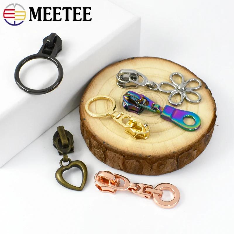 5/10/20Pcs 5# Zipper Slider for Nylon Zippers Zip Head Puller Lock Bag Clothes Purse Tailor Repair Kit DIY Sewing Accessories