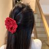Lace Flower Hair Clip Claw Clips Hair Banana Barrettes Non-Slip Jaw Clip Girls Elegant Grab Hair Claw Hair Decor