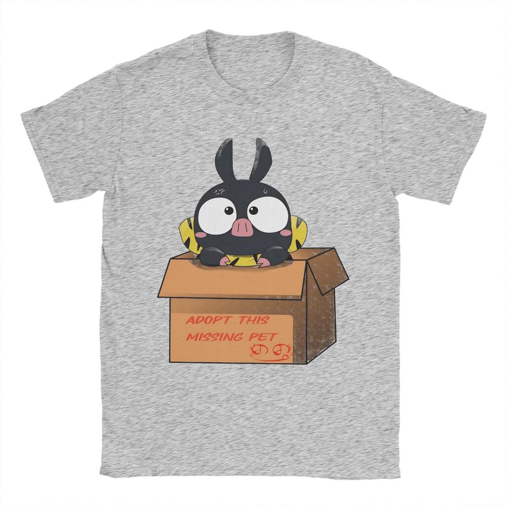 Men Women ADOPT MISSING PET P-Chan Ranma 1/2 Shirt 100% Cotton Graphic Printed Tee Shirts  Top Clothing