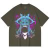 230 Gsm 100% Cotton Solo Leveling V21 Print Unisex Heavy Cotton T Shirt