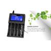 LiitoKala Lii-PD4 AC PD Charger LCD Fast Charging 4-Bay for LiFePO4 3.2V 21700/18650/AA/AAA Multi-Protection Auto-Detect