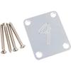 Fender Parts 4-Bolt Vintage-Style Neck Plate “F” (Chrome)