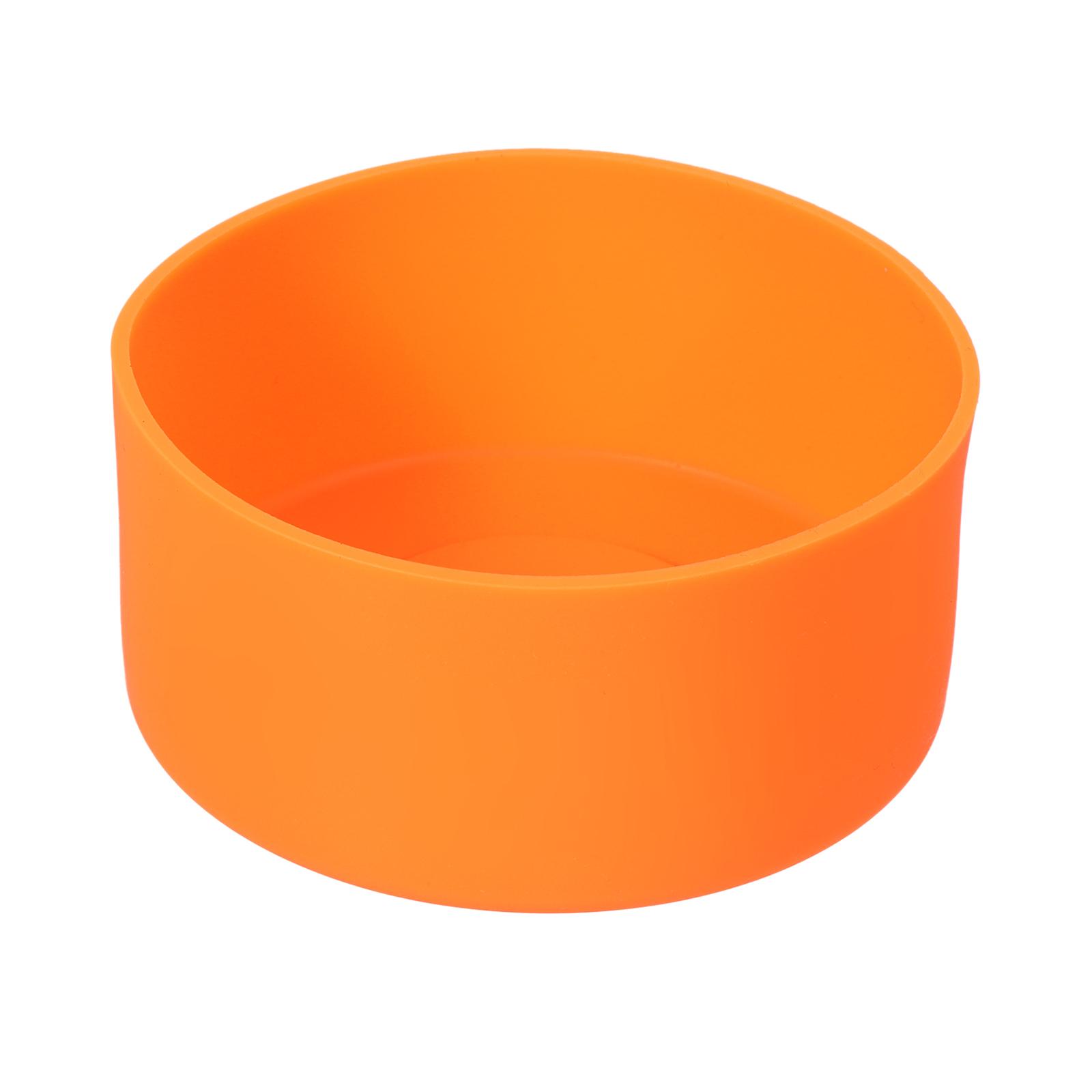 

1/2pcs 9cm Protective Silicone Boot Sleeve for 32-40 oz Water Bottle Bottom Anti-Slip Sleeve Cover Universal Cup Bottom