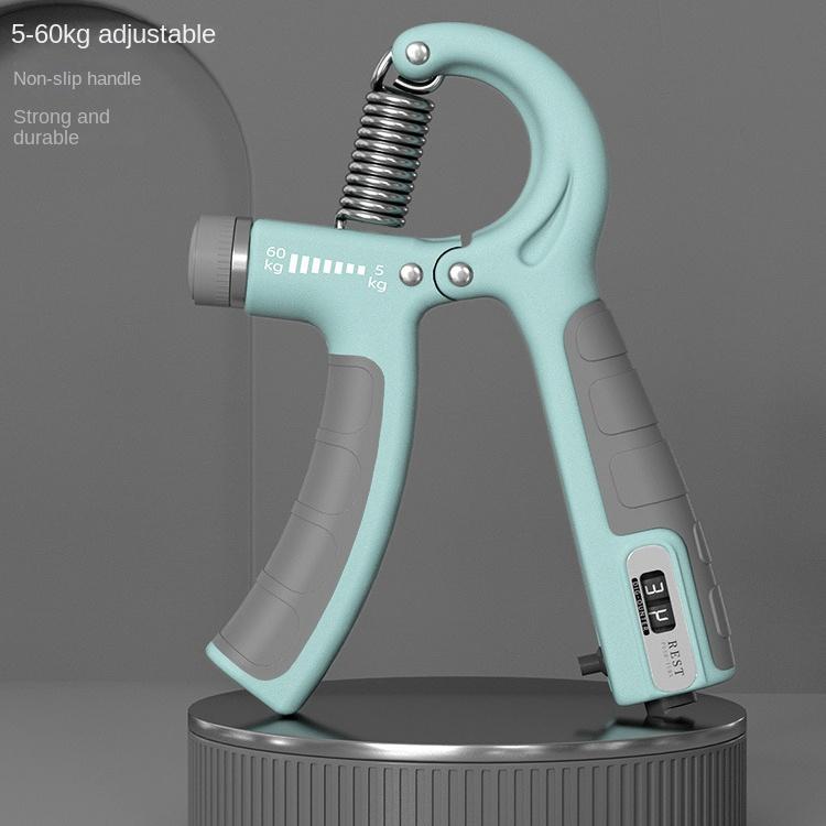 Counting Grip Strength Device for Men, Professional Adjustable Hand Trainer, Finger Arm Wrist Strength Rehabilitation Exercise Device