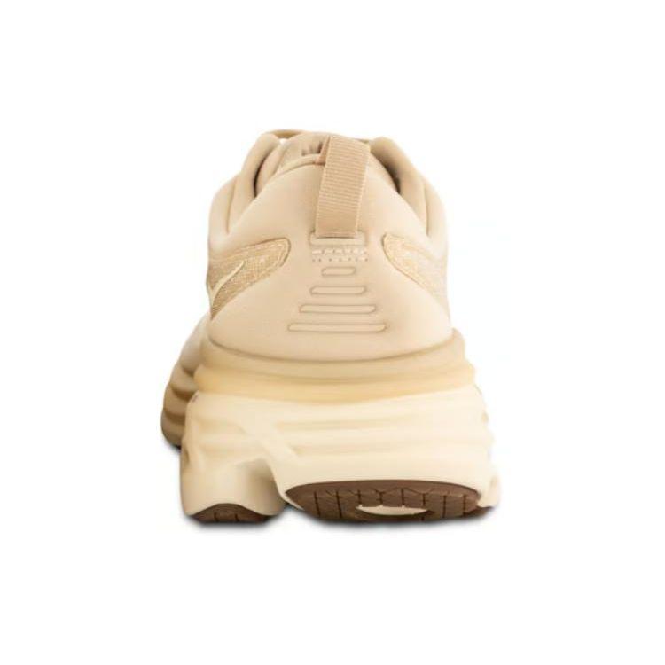 HOKA Bondi 8 Shifting Sand Vanilla Men Sneakers Cream 1123202-SHF