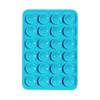1-4PCS New Double Sided Multifunctional Mobile Phone Silicone Suction Cup 24 Square Mobile Phone Single-Sided Case Anti-Slip Holder Mount Suction