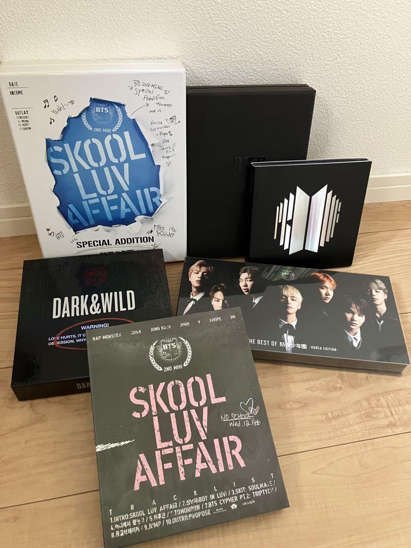 

[USED] BTS CD set of 6