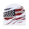 Cold Hat Men's Winter New Pullover Hat American Retro Flag Star Jacquard Knitted Hat Ear Protector Wool Hat