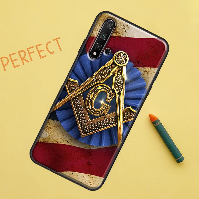 

Логотип Символ Масонства Для Huawei Nova 12s 11i 7i 8i 12i Y73 Y70 Y90 Y60 Y72 Y61 Y91 9 10 SE P40 Lite P30 Pro Чехол Huawei Nova Y72
