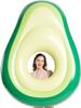 Inflatable Avocado Pool Float Floatie with Ball Swimming Ring Water Sport Summer Beach Swimming Mattress Party Toys Lounge Raft