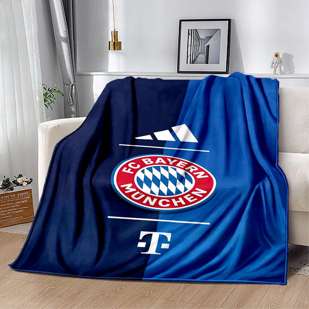 Bayern Munich Blanket Ultra-Soft Great for Picnics Chair Couch for All Seasons Stylish Decor Ideal Gift For Birthday Valentine'S Day