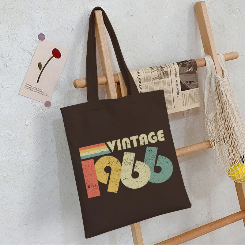 Year Birthday Birthday Print Commute To Work Portable Shoulder Bag Large Capacity Handbag