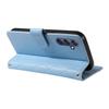 For Samsung Galaxy A25 5G (Global) (161.0 X 76.5 X 8.3mm) Case Wallet Rhombus Leather Phone Cover with Shoulder Strap,Wrist Strap