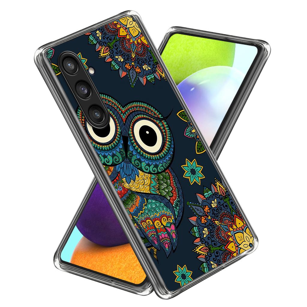 For Samsung Galaxy S24+ Shockproof Cover Soft TPU Pattern Printed Phone Case