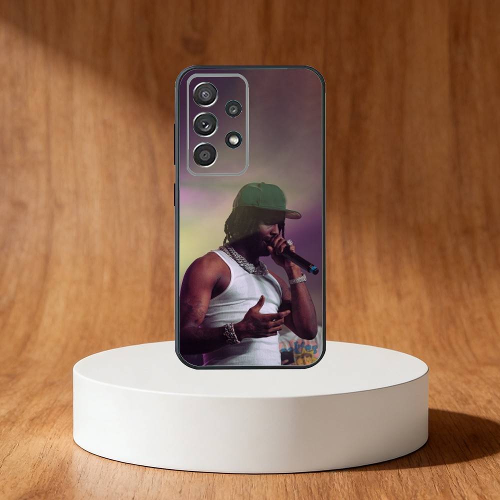 Chief Keef Rapper Phone Case For Samsung S25,S24,S21,S22,S23,S30,Ultra,S20,Plus,Fe,Note,10,9,5G Black Cover