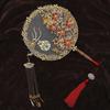 Double-Sided Handmade Bridal Fan for Chinese Style Weddings