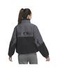 Adidas KTX54 Carbon Fleece Warding Loose Fit Boa Full Jacket Women's Zip-Up (JG8223)