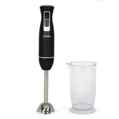 Mixeur Plongeant Avec Bol - LIVOO - DOP245N - 400 W - 2 Vitesses - Noir