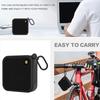 Durability AntiImpact Silicone Cover for Bluetooth-compatible Speaker Frame with Carabiner Clip Easy To Clean Surfaces