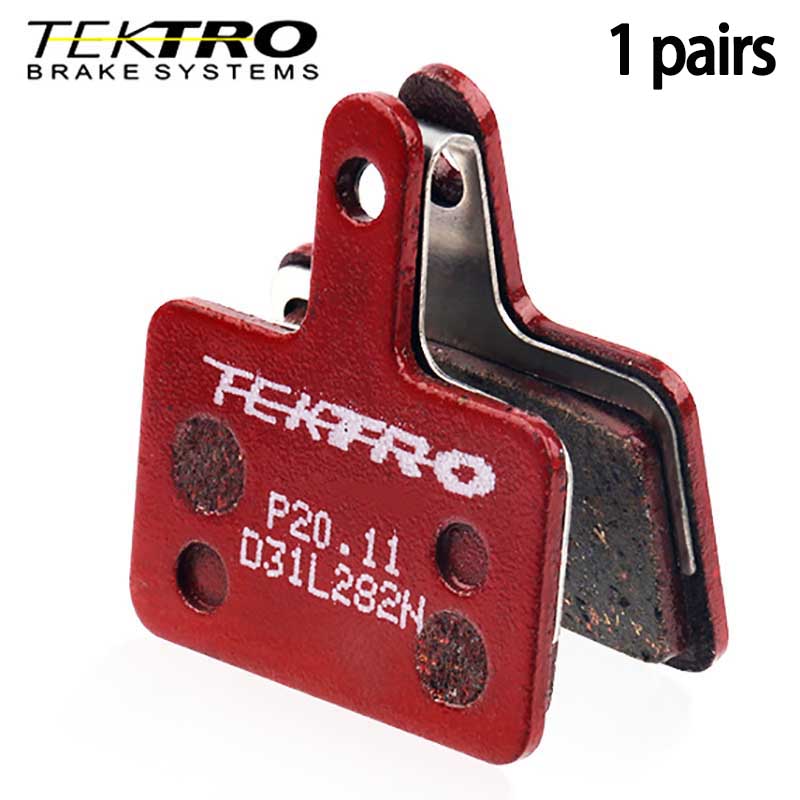 

TEKTRO P20.11 Semi-Metallic Brake Pads for Mountain Bike Disc Brake Systems - High Friction, Durable & Quiet Performance 1 Pairs