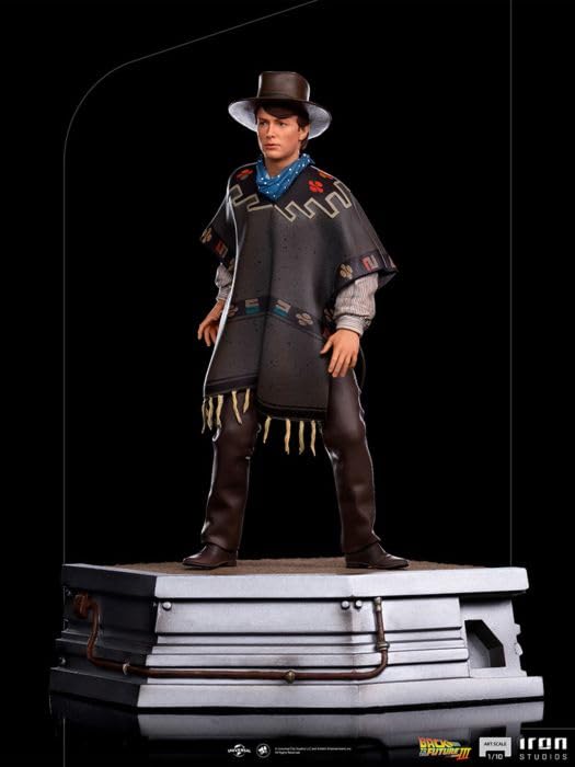 Back To the Future Part 3" [Iron Studios Statue] "Art Scale" 1/10 Scale Marty McFly
