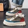 Autumn and Winter High-top Platform Sports and Leisure Shoes, Young People's New Lace-up Board Shoes