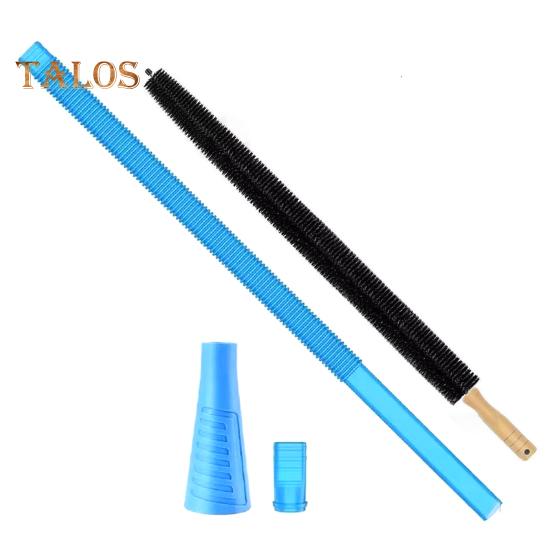 

Комплект для чистки вентиляционного отверстия сушилки Щетка для удаления ворса из сушилки Простая в использовании гибкая конструкция Щетка для насадки на шланг пылесоса Удалятель ворса синий