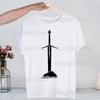 Claymore Anime Clare Miria Manga Fashion T-Shirt For Men Casual Tops Short Sleeve Waifu Men's Tshirt Cute Printing Shirt