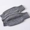 Soft And Comfortable Cashmere Women'S Half Finger Gloves - Warm Knit Wristbands Warm And Stretchy For Casual Outings