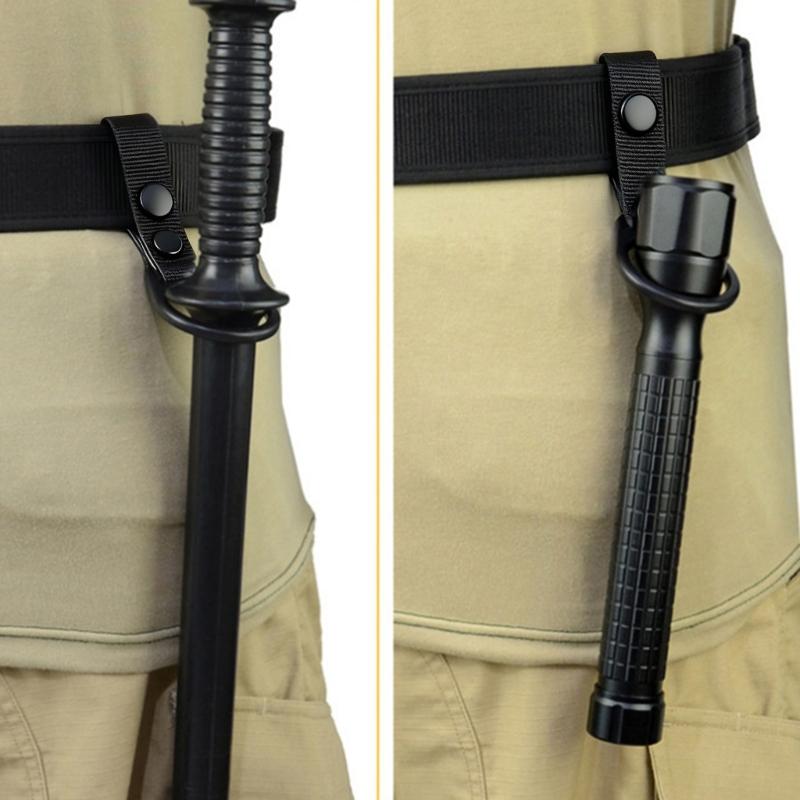 Strong Nylon Webbing and Metal Buckle T Canes Carriers Compacts Design T Type Buckle Camping Gadget for Outdoor Use