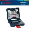 Bosch 33-Piece Multifunctional Tool Set with Titanium-Plated Drill Bits