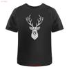 Magestic Stag Head T Shirt 100 Cotton S 2XL TA043828 Vintage Washed Fashion Soft Comfortable Streetwear Stylish Versatile