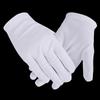 CHAHUA Thickened White Cotton Courtesy Gloves