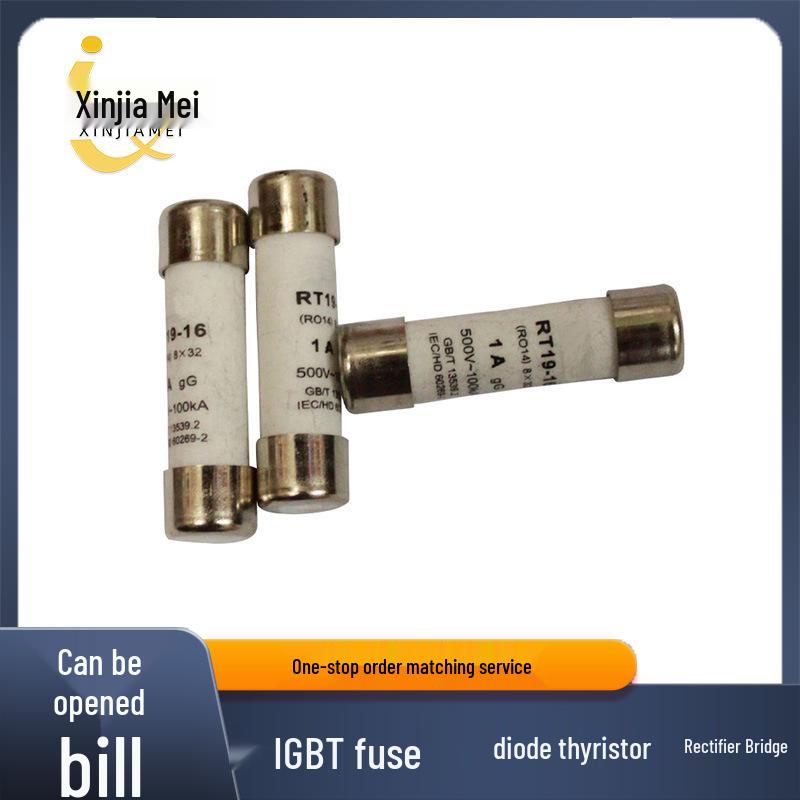 

RT19-16 (AM1) 500V/1A-8A Mingrong Low-Voltage Fast-Acting Fuse Base