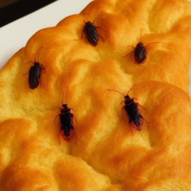 Fake Kakerlaken Spielzeug Set, Realistische Fake Kakerlaken Tolle Möglichkeit, einen Streich zu spielen, Falsche Kakerlaken für Halloween Streichspielzeug, Kinder Trick Witzspielzeug Erwachsene