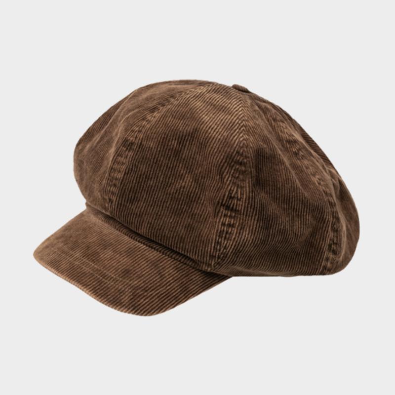 

LOOKING4U CARA PARK Вельветовая кепка газетчика C1 Коричневый C1 Brown