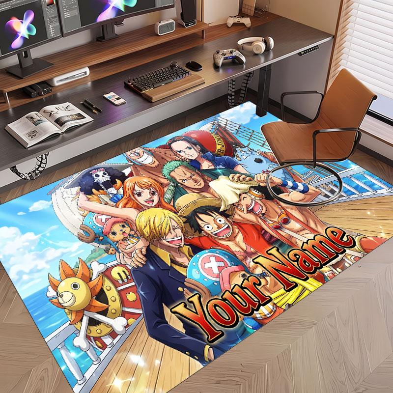 Custom Name Crystal Velvet Rug,One Piece Comfortable Anti Slip Floor Mat For Room Decoration