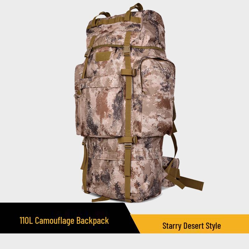 Haoying 110L Camouflage Tactical Backpack