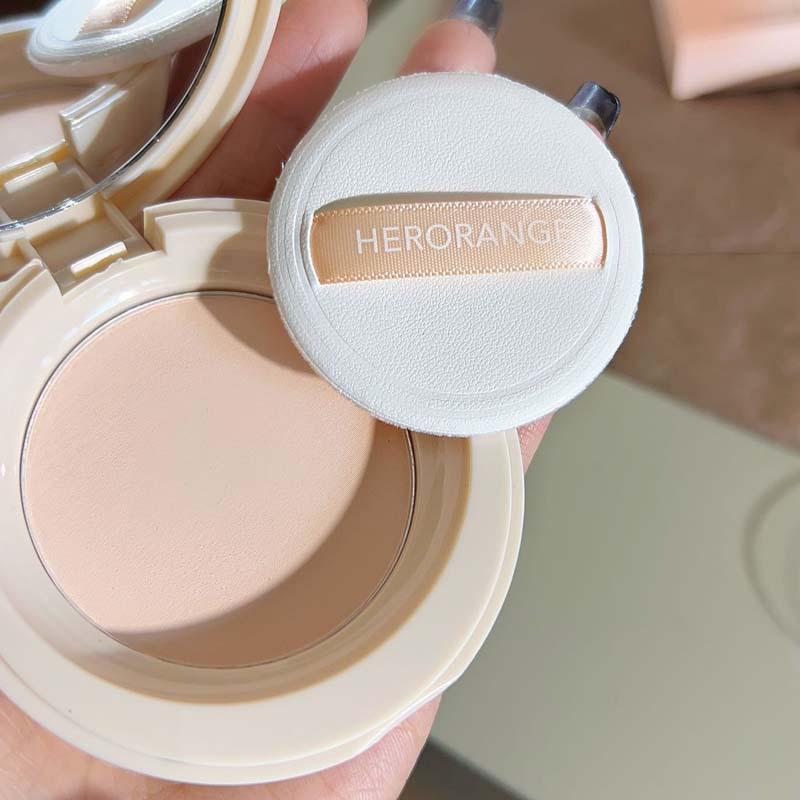 HER ORANGE ~ Soft Focus Matte Powder Powder Dry Powder Fixing Oil Control Long Lasting Waterproof Concealer Loose Powder Cookie Skin