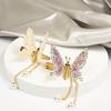 Cute Moving Butterfly Hairpin Girls Tassel Barrettes Hair Accessories Shaking Move Wing Top Clip Bangs Clip Jewelry