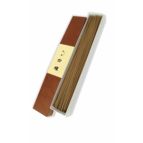 Minorien Incense, Fuin, Sandalwood, Long, Round Stripes (90g)