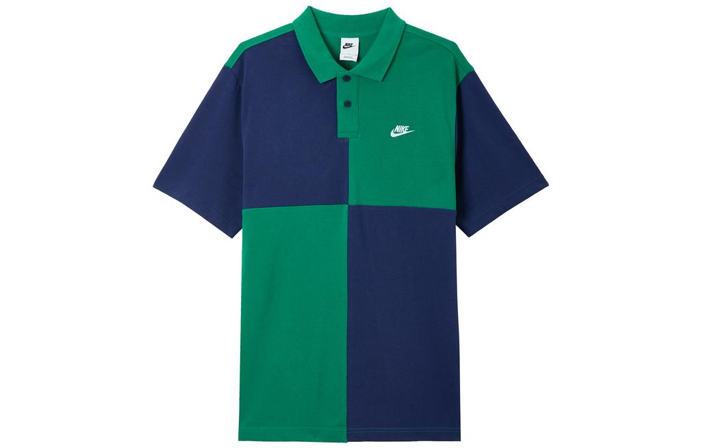 Nike Polo Uomo Verde/Blu FN3425-365