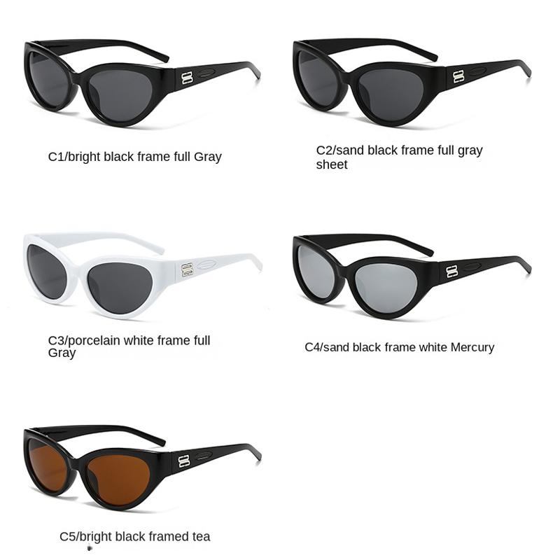 2PACK Punk Sunglasses for Women Fashion Goggle Men's Sun Glasses Luxury Brand Designer Eyewear Vintage Shades Fashion